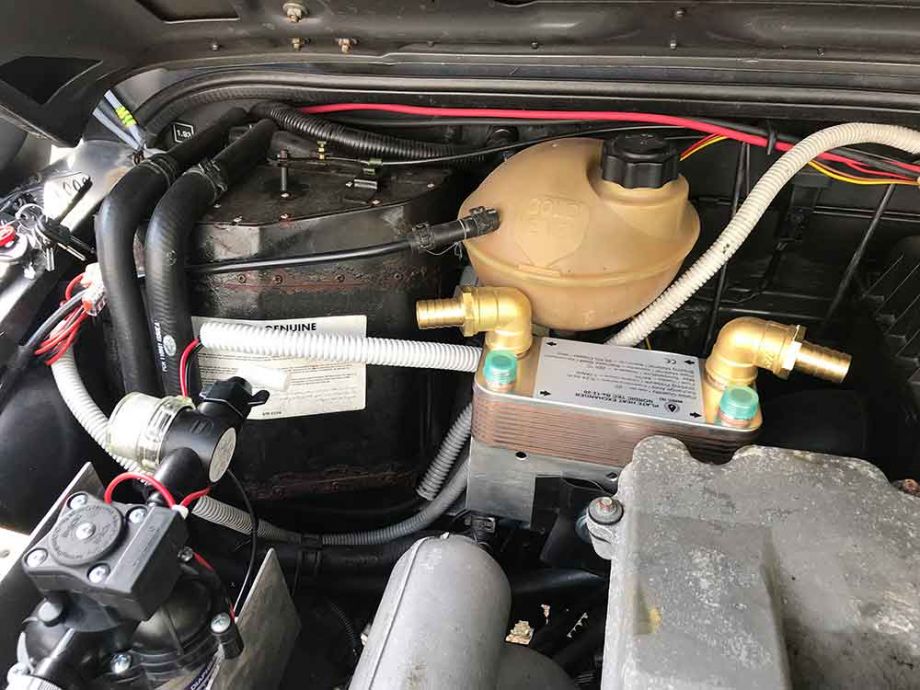 Position Wärmetauscher Defender TD5